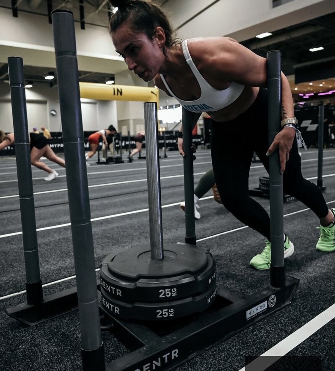 Mollye Barsh competing at HYROX